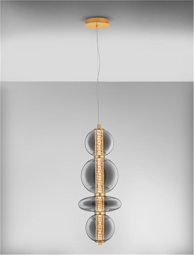 Lampa suspendata verticala NAVI 4 NOVA LUCE