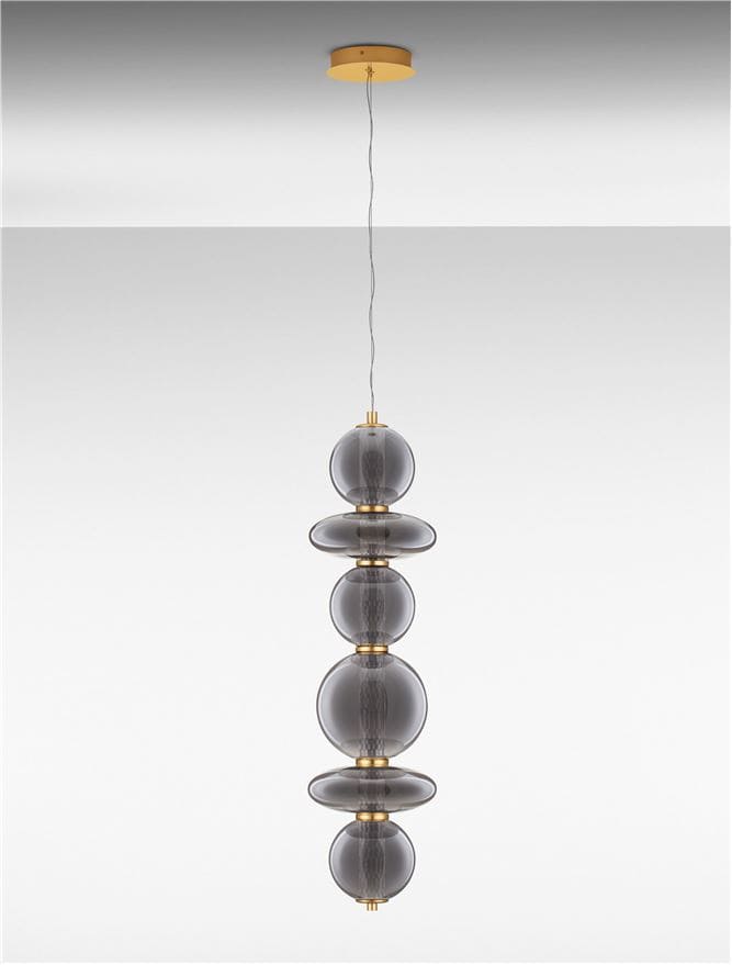 Lampa suspendata verticala NAVI 6 NOVA LUCE