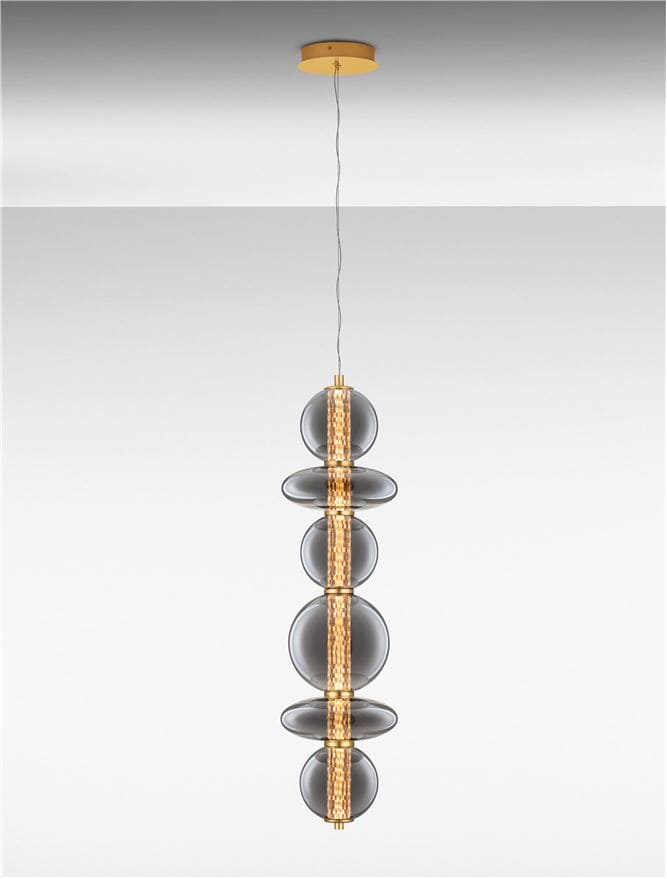 Lampa suspendata verticala NAVI 6 NOVA LUCE