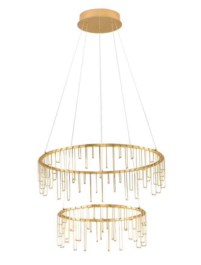 Lampa suspendata STELLAR 2 Matt Brass Gold Copper D65 NOVA LUCE