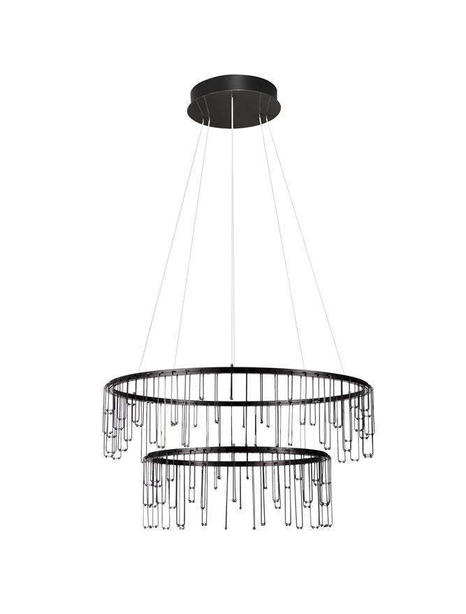 Lampa suspendata STELLAR 2 Black Chrome D65 NOVA LUCE