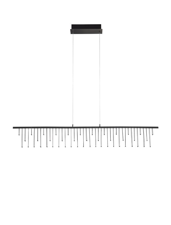 Lampa suspendata STELLAR Black Chrome L120 NOVA LUCE