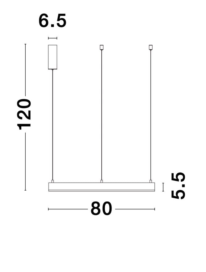 Lampa suspendata MOTIF Brass Gold D80 H120 NOVA LUCE