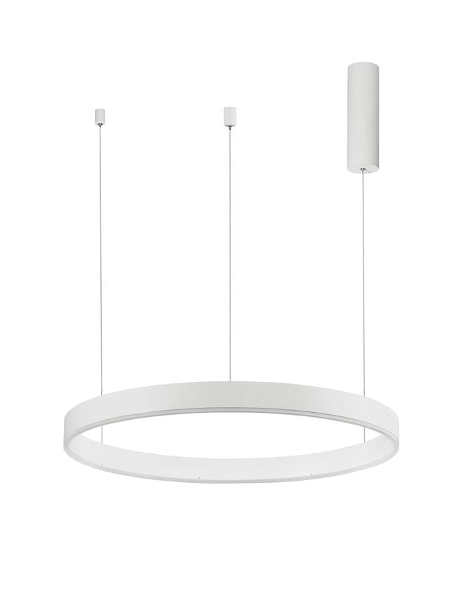 Lampa suspendata MOTIF Sandy White D60 H120 NOVA LUCE