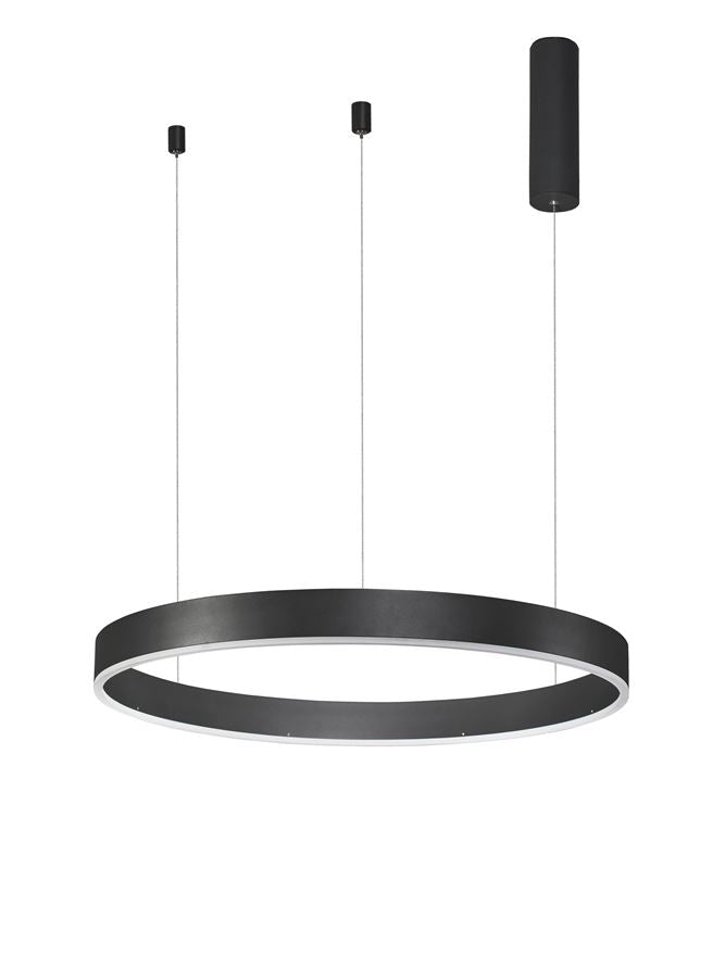 Lampa suspendata MOTIF Sandy Black  D60 NOVA LUCE