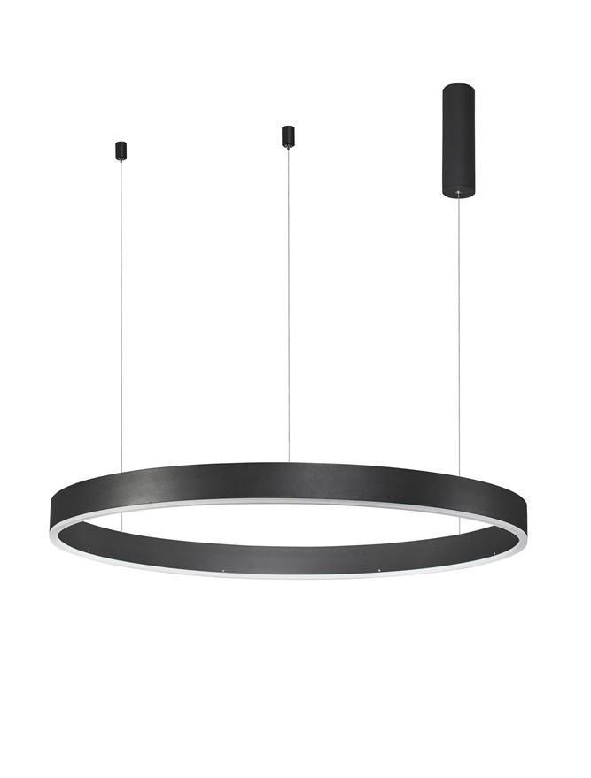 Lampa suspendata MOTIF 2 Sandy Black D100 H150 NOVA LUCE