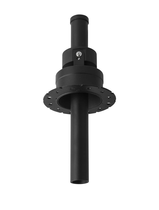 Spot OVO Black Aluminium LED 9W 3000K Diam: 2.6 cm H. 25 cm Nova Luce