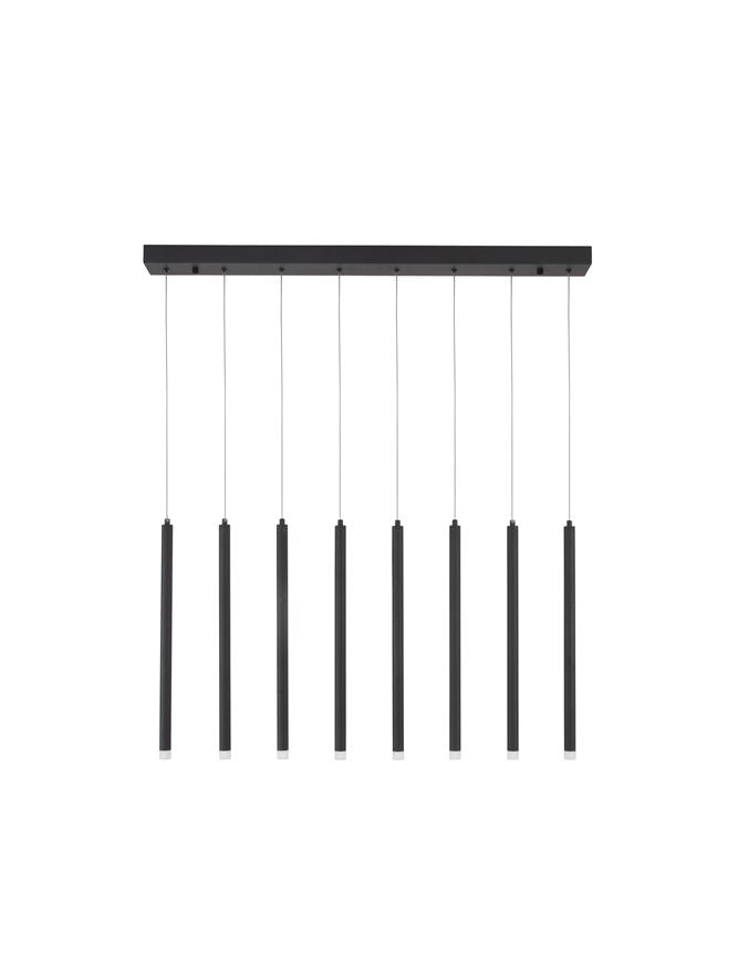 Lampa suspendata TRIMLE 8 BLACK NOVA LUCE