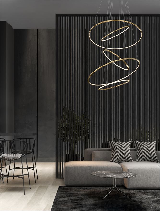 Lampa suspendata NUDOS 281W NOVA LUCE