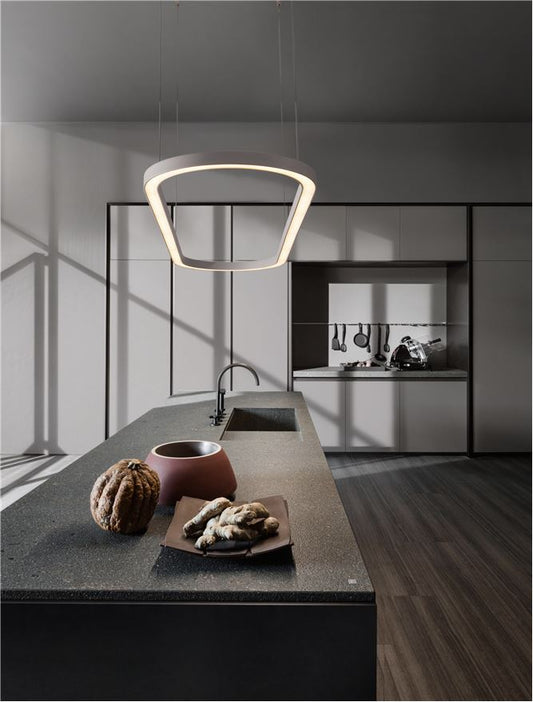 Lampa suspendata CUPPE WHITE NOVA LUCE