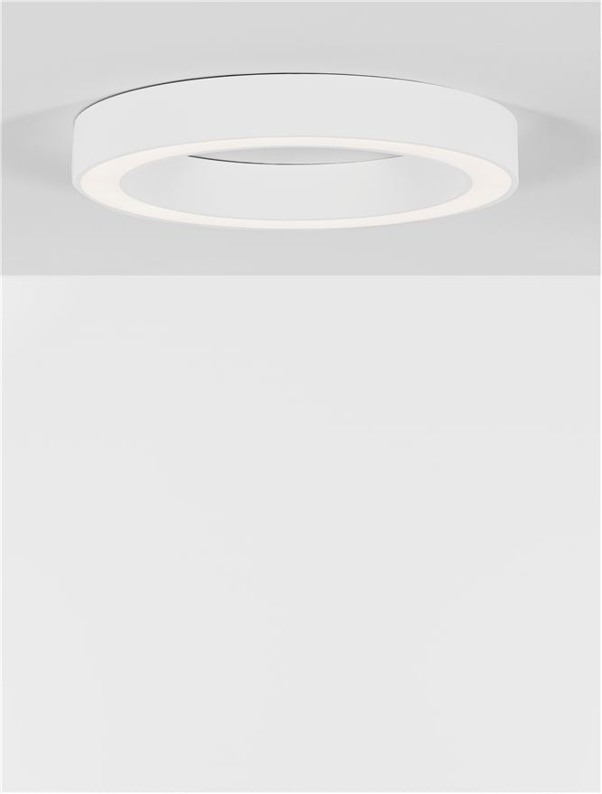 Plafoniera MORBIDO alb 48W Diam: 60 Nova Luce