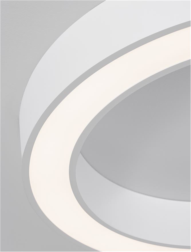 Plafoniera MORBIDO alb 48W Diam: 60 Nova Luce