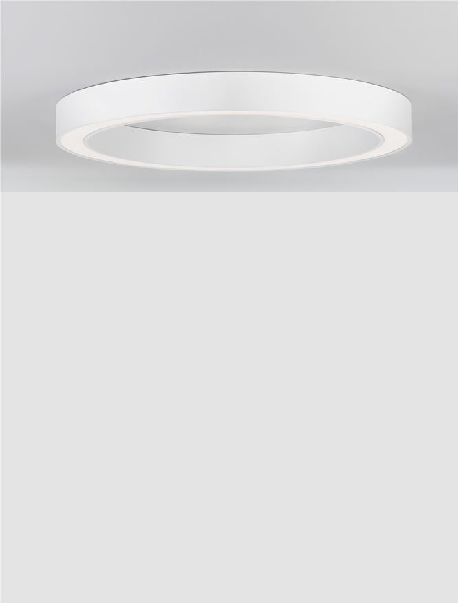 Plafoniera MORBIDO alb 60W Diam: 80 Nova Luce