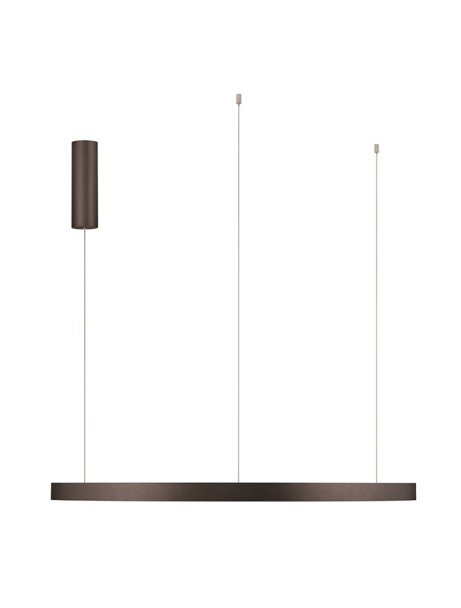 Lampa suspendata ELOWEN BROWN COFFEE D98 NOVA LUCE