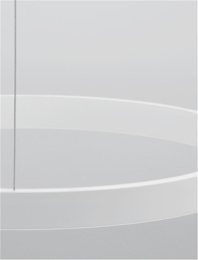 Lampa suspendata ELOWEN WHITE D60 NOVA LUCE