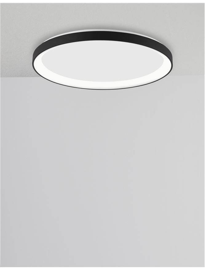 Plafoniera PERTINO negru 30W Diam: 38 Nova Luce