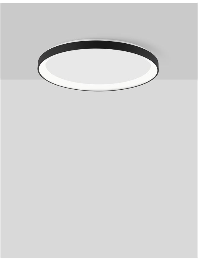 Plafoniera PERTINO negru 40W Diam: 48 Nova Luce