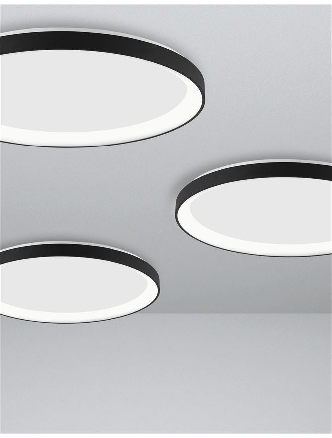 Plafoniera PERTINO negru 40W Diam: 48 Nova Luce