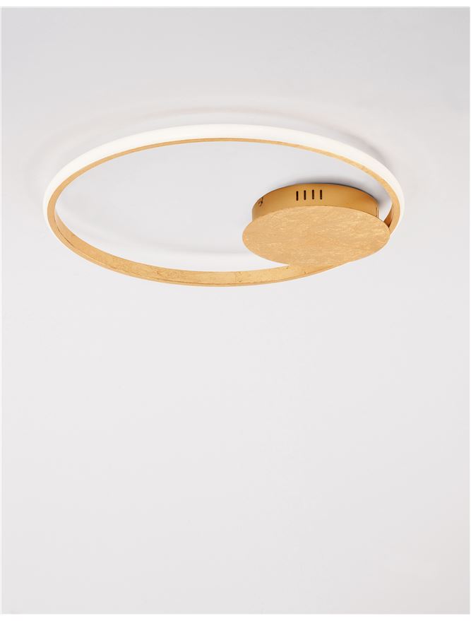 Plafoniera FULINE gold 32W Diam. 50 cm Nova Luce