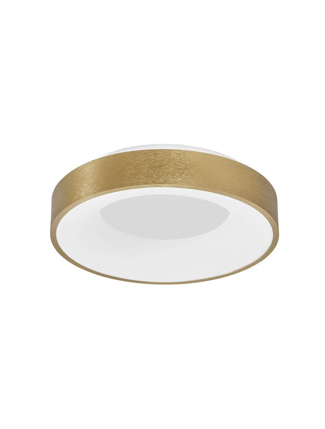Plafoniera RANDO THIN gold 30W Diam. 38 cm Nova Luce