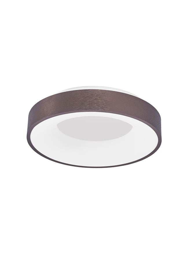 Plafoniera RANDO THIN Brushed Coffee 30W 3000K Diam. 38 cm Nova Luce