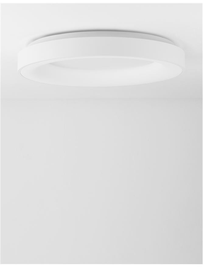 Plafoniera RANDO THIN Sandy White 50W 4000K Diam. 60 cm Nova Luce