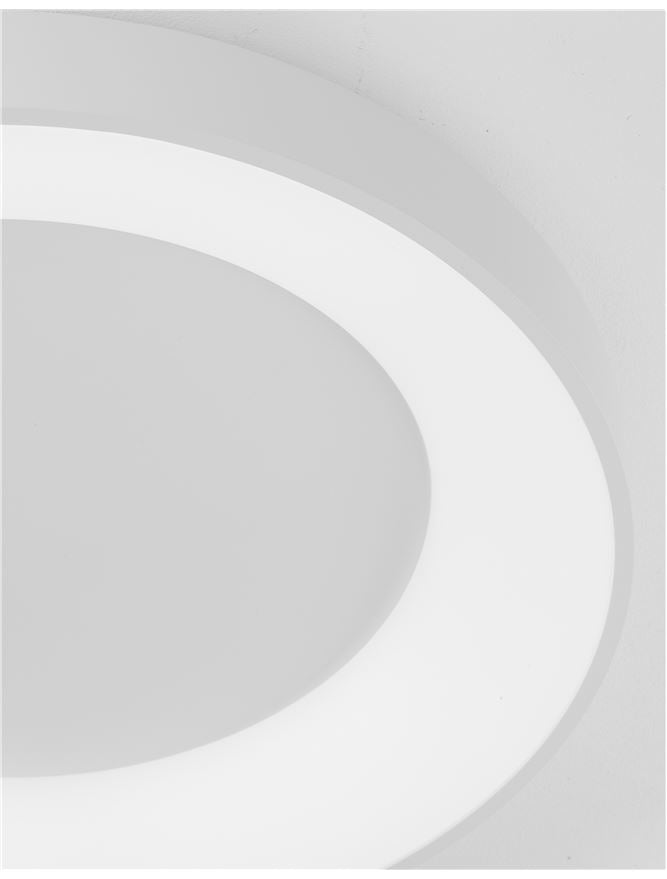 Plafoniera RANDO THIN Sandy White 50W 4000K Diam. 60 cm Nova Luce