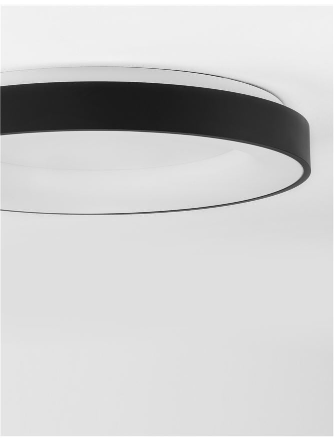 Plafoniera RANDO THIN Sandy Black 50W 4000K Diam. 60 cm Nova Luce