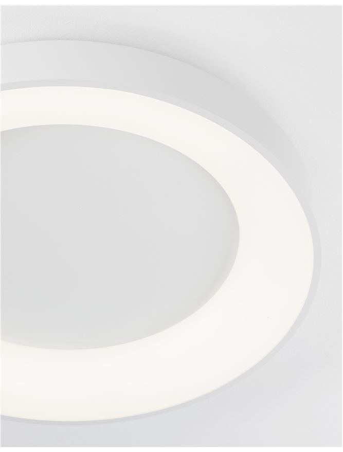 Plafoniera RANDO THIN Sandy White 50W Diam. 60 cm Nova Luce