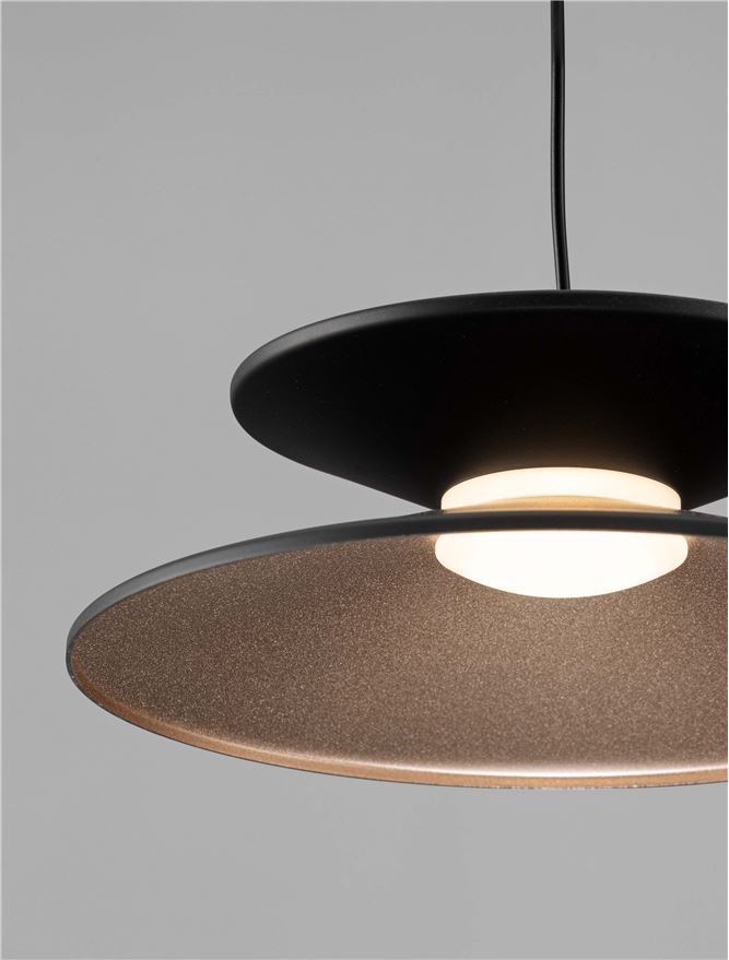 Lampa suspendata MORFI LED 7 Watt 3000K IP20 D20cm Nova Luce