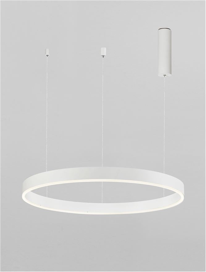 Lampa suspendata MOTIF Sandy White D60 H200 NOVA LUCE
