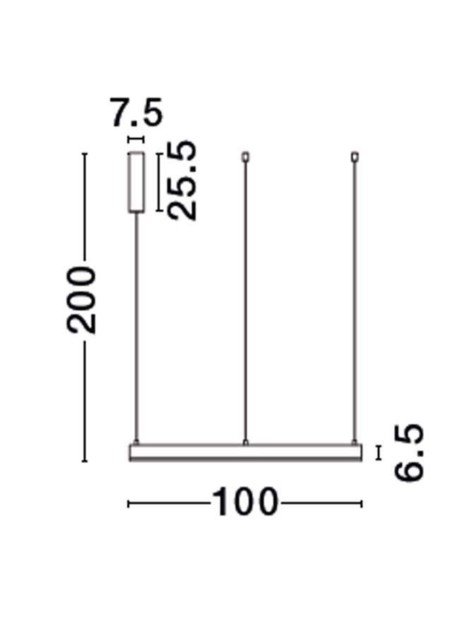 Lampa suspendata MOTIF Sandy White D100 H200 NOVA LUCE