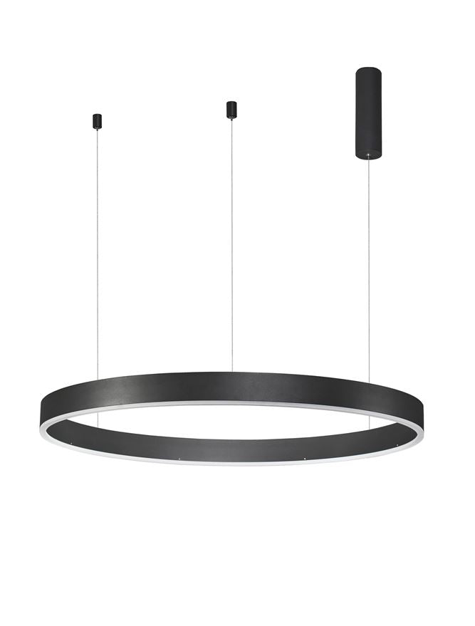 Lampa suspendata MOTIF 2 Sandy Black D100 H200 NOVA LUCE