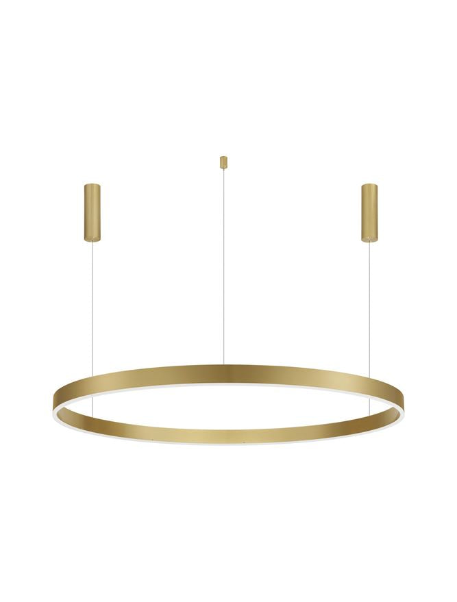 Lampa suspendata MOTIF Brass Gold D120 6000K NOVA LUCE
