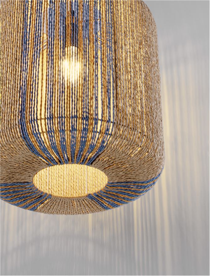 Lampa suspendata ABBY LED E27 1x12Watt 100-240 Volt · IP20 D33cm Nova Luce