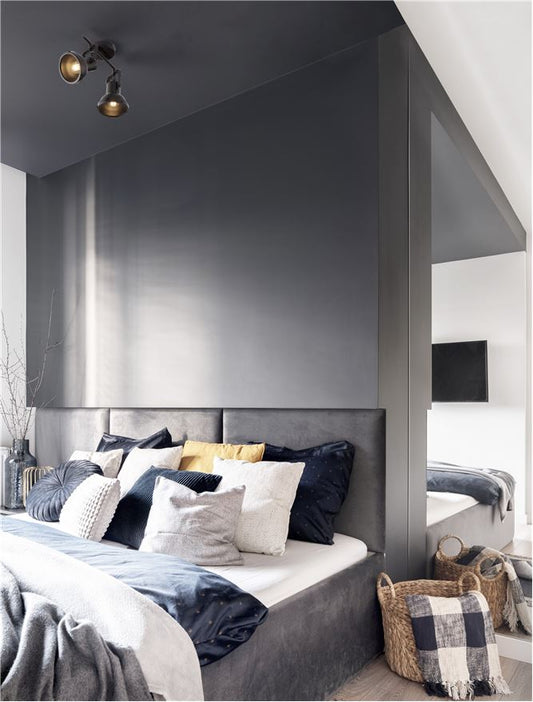 Plafoniera RUVI Matt Black Metal LED 2X5W  E14 Dim: 29X12 cm  Nova Luce