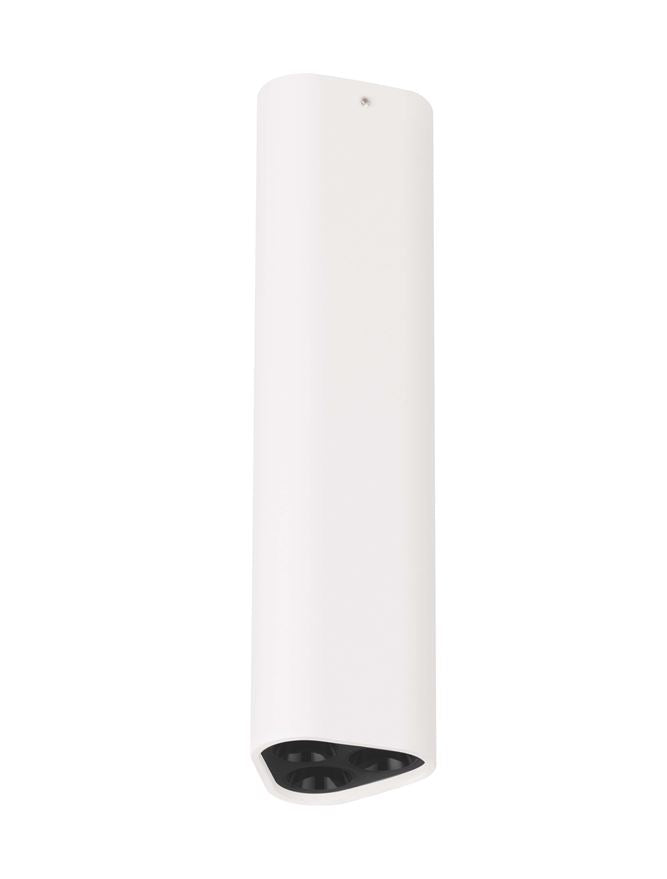 Plafoniera ETHO Sandy White & Inner Black Aluminium LED 6W 3000K Dim: 5X5X20 cm Nova Luce