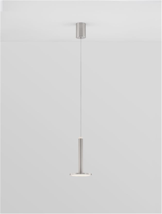 Lampa suspendata PALENCIA NICKEL NOVA LUCE