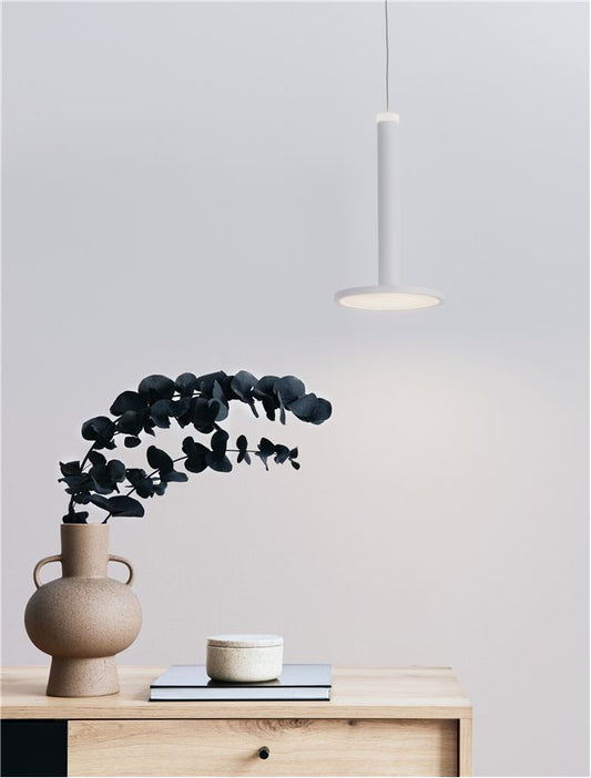 Lampa suspendata PALENCIA WHITE NOVA LUCE