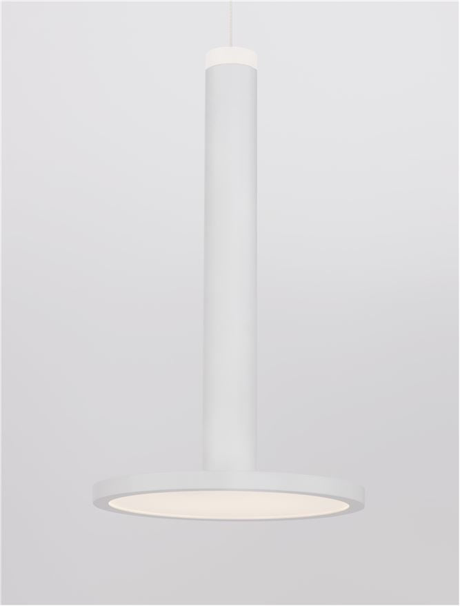 Lampa suspendata PALENCIA WHITE NOVA LUCE