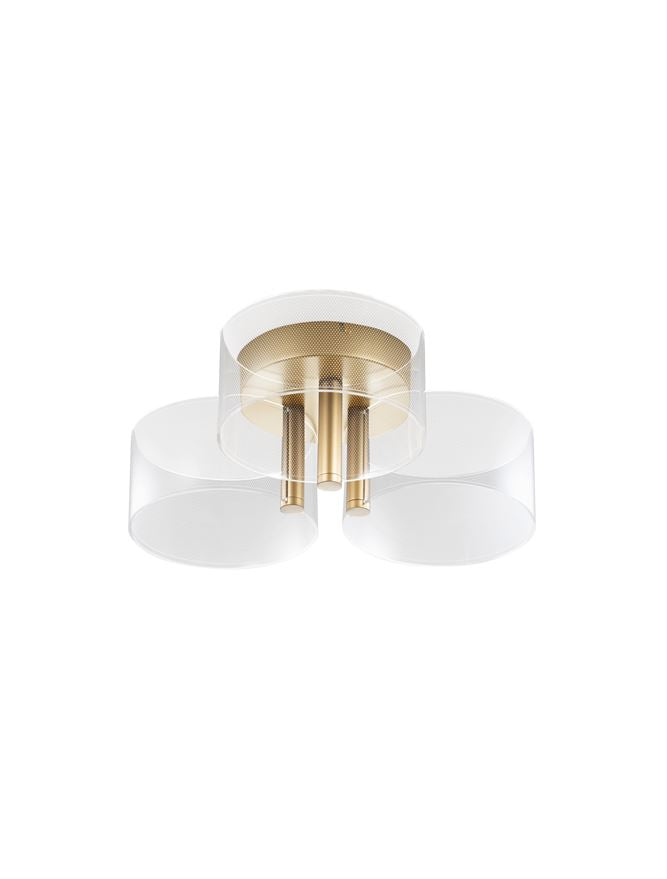 Plafoniera GATLIN auriu 20.5W Diam. 44.5 Nova Luce