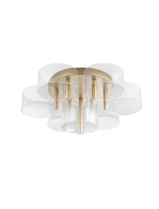 Plafoniera GATLIN auriu 41W Diam. 61.7 Nova Luce