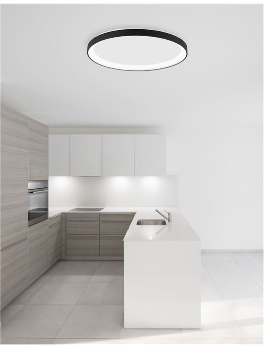 Plafoniera PERTINO negru 30W Diam: 38 Nova Luce