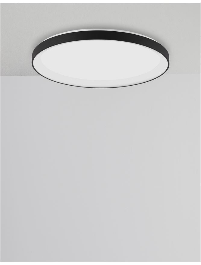 Plafoniera PERTINO negru 30W Diam: 38 Nova Luce
