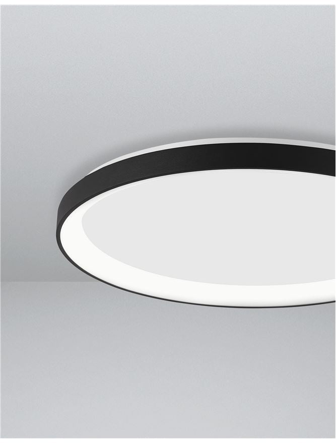 Plafoniera PERTINO negru 30W Diam: 38 Nova Luce