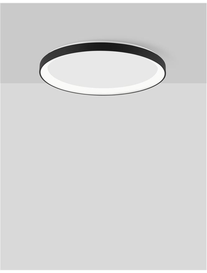 Plafoniera PERTINO negru 38W Diam: 48 Nova Luce