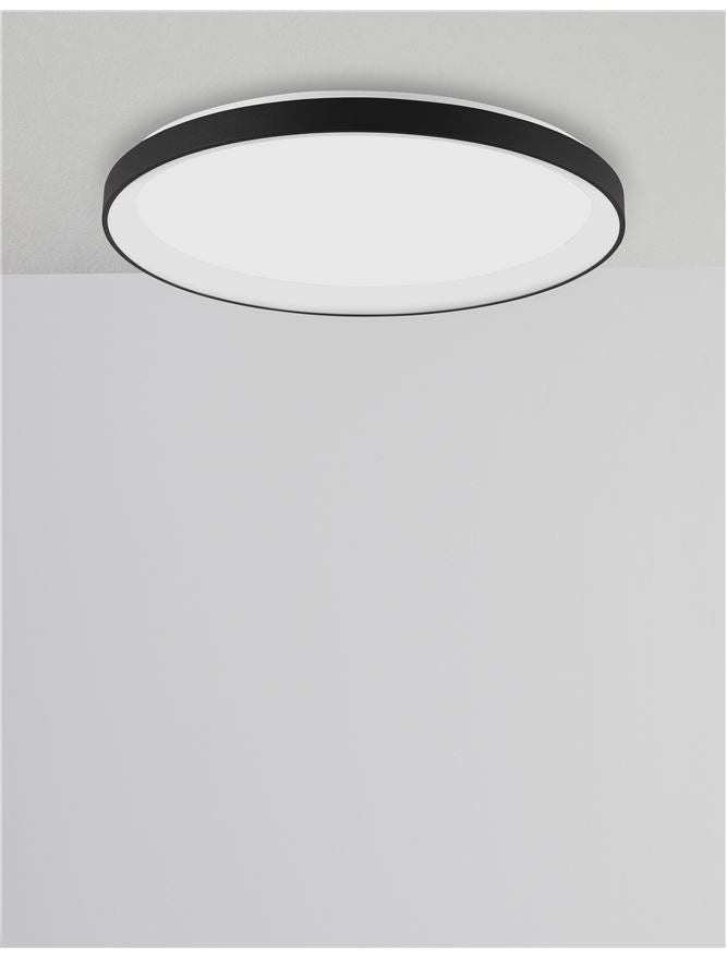 Plafoniera PERTINO negru 38W Diam: 48 Nova Luce