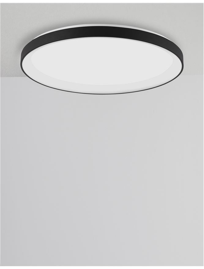 Plafoniera PERTINO negru 48W Diam: 58 Nova Luce