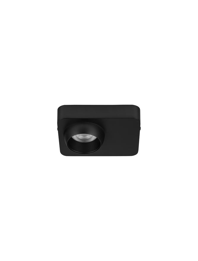 Plafoniera KEDROS Sandy Black Aluminium & Steel LED 8W 3000K Dim: 14X11 cm Nova Luce