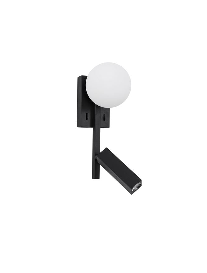 Aplica de interior JOLINE black led G9 5W si 3W 3200K IP20 H26cm Nova Luce